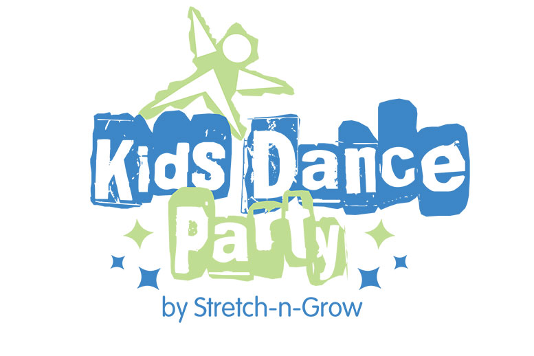 Large Kids Dance Party Logo