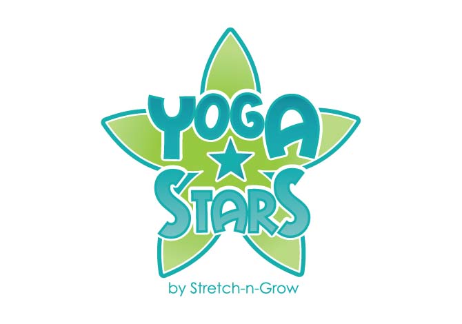 Large Yoga Stars Logo